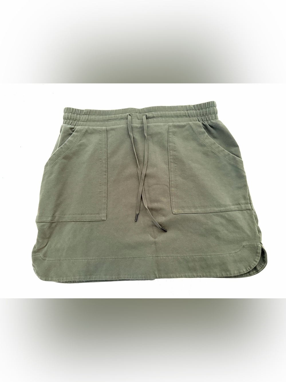 CALIA by Carrie Underwood Olive Green Mini Skirt